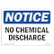 Signmission OSHA Notice, 5" Height, No Chemical Discharge Sign, 7" X 5", Landscape OS-NS-D-57-L-14446 - alternate 1